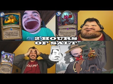 2 HOURS OF KRIPP SALT compilation [Season 9, ep. 81-90] Hearthstone, Witchwood