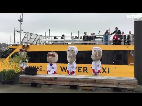 Celebrating two new boats in the Potomac River Water Taxi fleet
