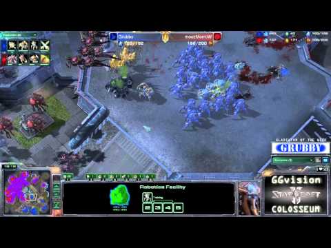 SC2 Gladiator Grubby - vs MorroW @ Metalopolis