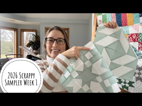 2026 Scrappy Sampler Starts Today, Week 1: Blocks 1 and 2, VLOG