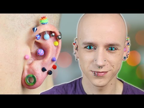 Stretching My Ear 8mm | Piercing FAQ 6 | Roly