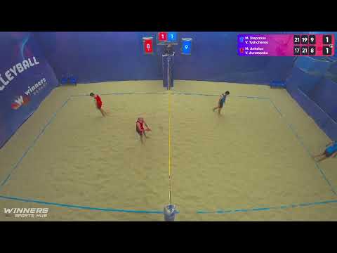 12:50 M.Stepanov / V.Tyshchenko - M.Anhelov / V.Avramenko | Winners Beach Volleyball