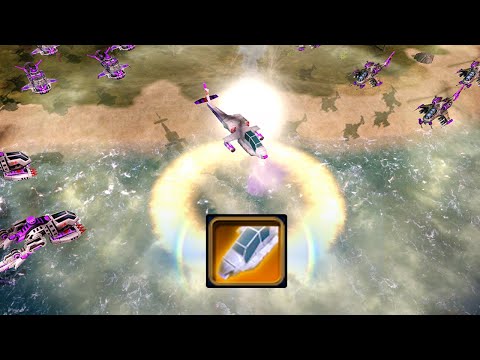 C&C Red Alert 3 - Testing Mantis Helicopter (Mod : RA3 Science)