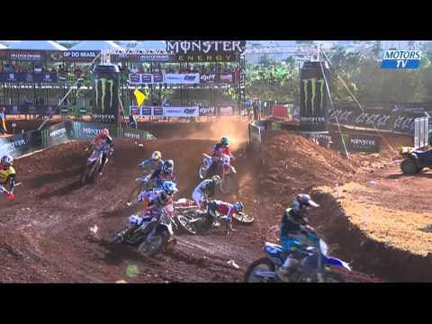 MXGP – GP du Brésil : course 2, chute de Strijbos et Frossard