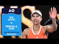 Iva Jovic V Priscilla Hon Highlights Australian Open 2026 Second Round