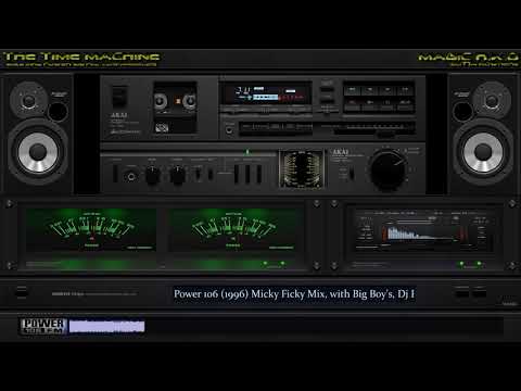 [KPWR] 105.9 Mhz, Power 106 (1996) Micky Ficky Mix, with Big Boy's, Dj E-Man ft Snoop Dog