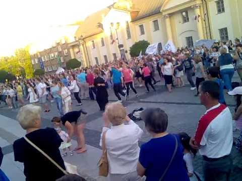 Ewangelizacja Białegostoku na placu przed Katedrą 2016