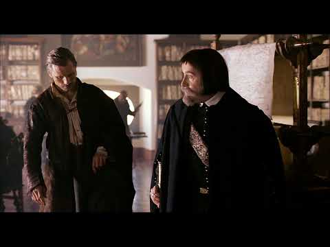 Alatriste 2006 - Escena en la que el Capitán levanta la voz al Conde Duque de Olivares