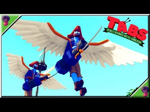 TABS - Angel Harpooner vs Every Unit (2/2) - Original Mods Spooky Faction Update