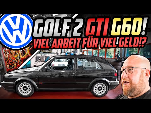 ENDLICH das ORIGINAL! - VW Golf 2 GTI G60 - Es wartet VIEL ARBEIT auf uns!