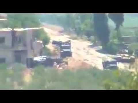 التصدي لقوات النظام من قبل كتيبة التحرير على جبهة الرامي في محافظة إدلب