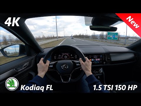 Škoda Kodiaq SportLine FL 2022 - POV & FULL Review 4K | 1.5 TSI 150 HP, DSG, Consumption, 0-100