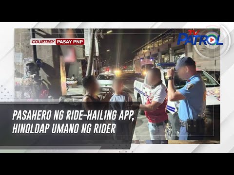 Pasahero ng ride-hailing app, hinoldap umano ng rider TV Patrol