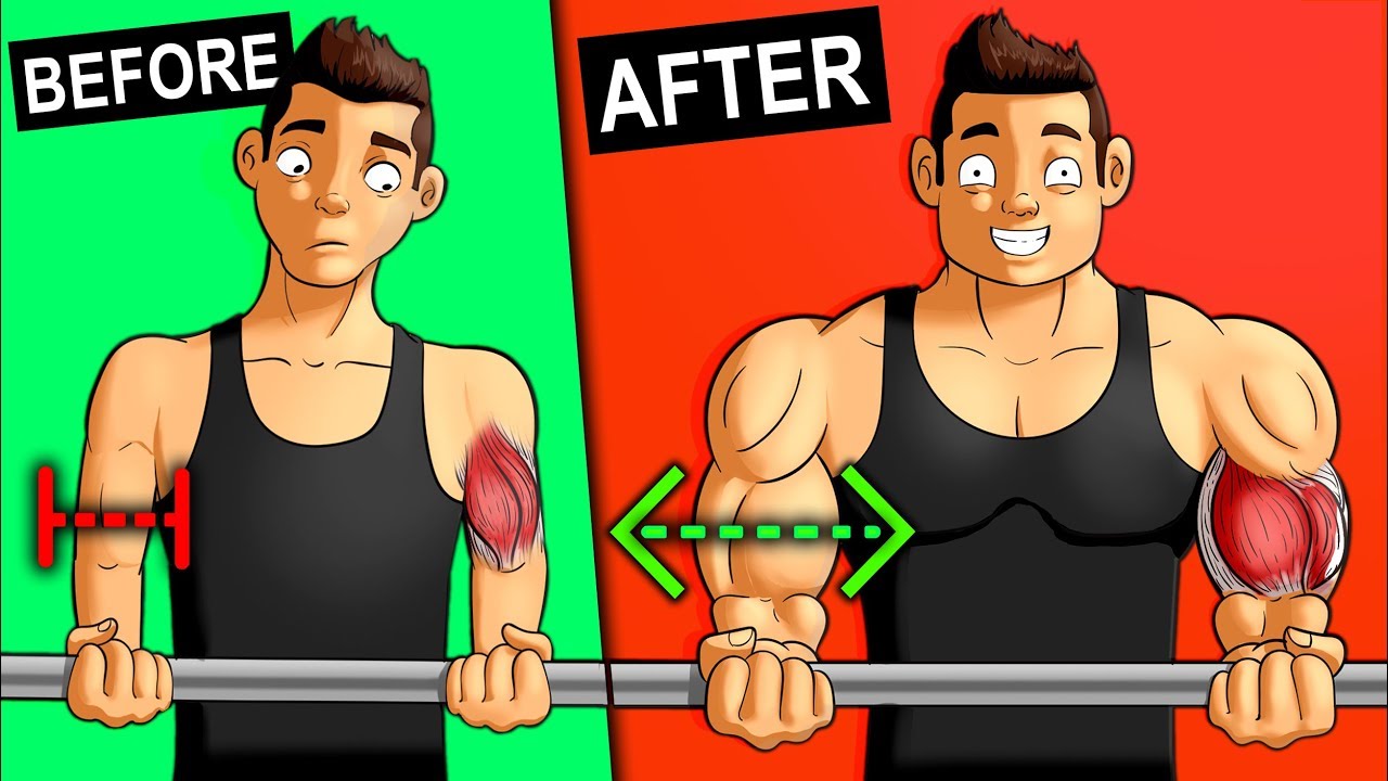 10 BEST Exercises for WIDER BICEPS!