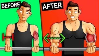 10 BEST Exercises for WIDER BICEPS!