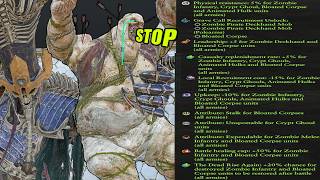 How Nagash uses his Revivable & Reusable Bloated Corpse unit with 1000 Upgrades in his Campaign