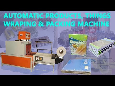 Semi Automatic Shrink Wrapping And Packing Machine