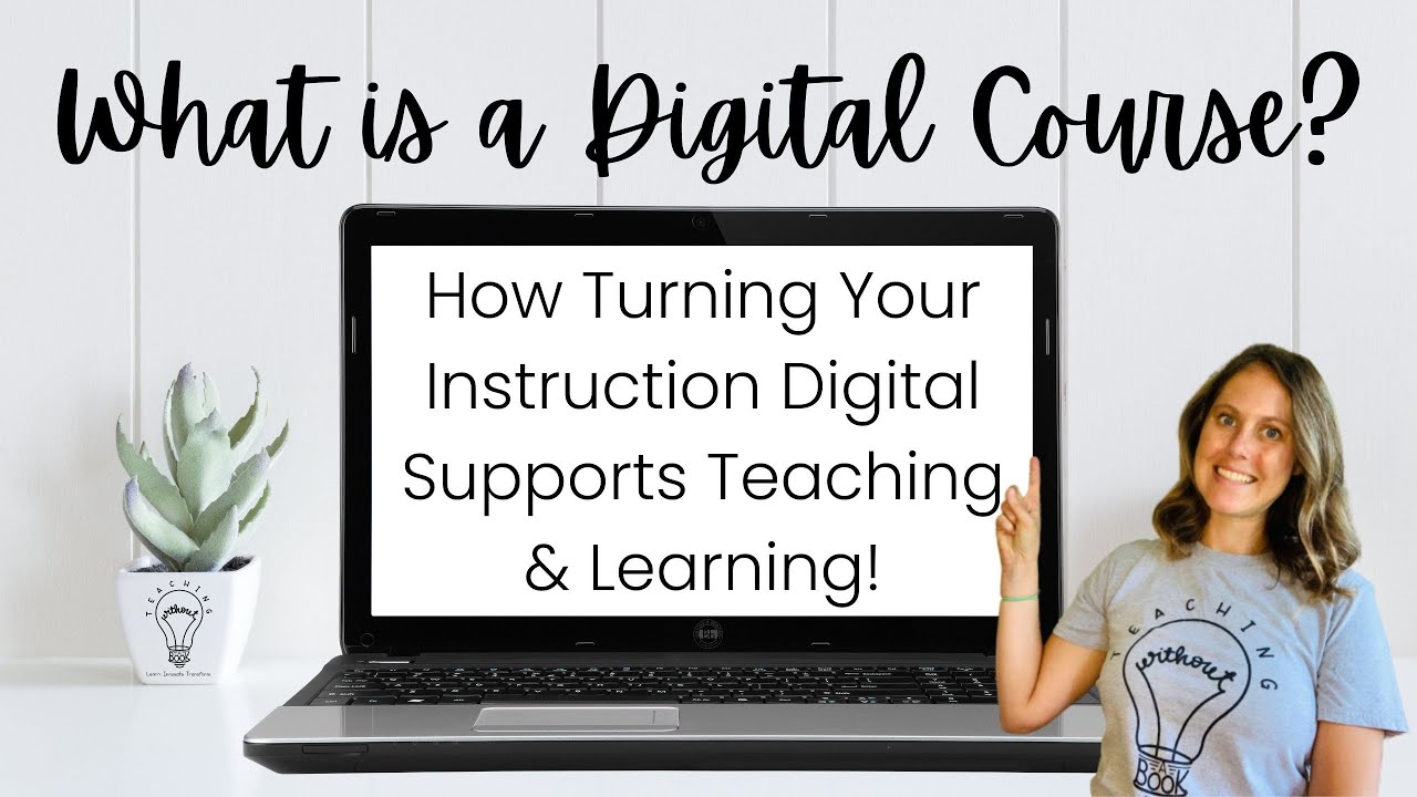 What is a Digital Course? Turn Your Instruction Digital Using a PDF! Introduction + Module 1