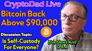 $100K Bitcoin Target? Short Squeeze Incoming! | CryptoDad Live Q&A