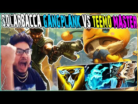 [ Solarbacca ] Gangplank vs Teemo Top -  Patch 12.17 -  MASTER