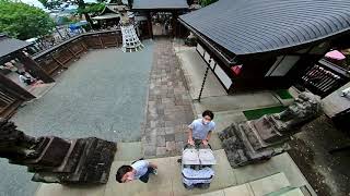 初めてのお宮参り