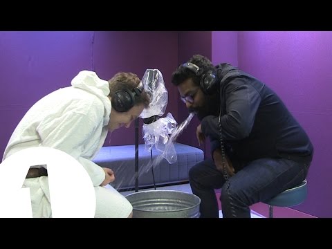 Romesh Ranganathan gets wet playing Innuendo Bingo