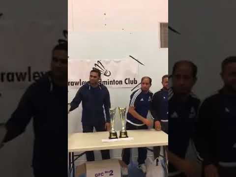 Crawley badminton tournament