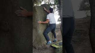 Video thumbnail of Problem 3 (Sardinyac), 3+. Can Boquet