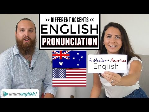 英語のアクセント｜アメリカとオーストラリアの発音の違い (English Accents | American & Australian Pronunciation Differences)