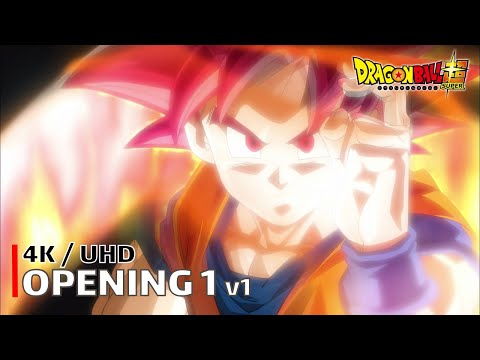 Dragon Ball Super - Opening 1 v1 (Chouzetsu☆Dynamic!) | 4K UHD Creditless | Subtitles