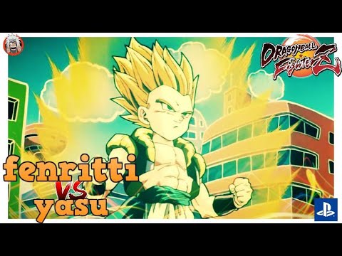 DBFZ fenritti vs yasu1986 - (TGohan, GokuGT, Gotenks) vs (KidBuu, A18, A16)