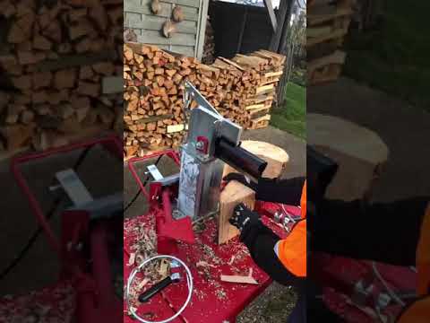 GROWI Kurzholz Turbo Holzspalter GS7K Elektro der TURBO schnelle Brennholzspalter