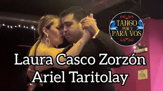 Video thumbnail for Color Cielo (D'Arienzo) Laura Casco y Ariel Taritolay. Champagne #tango club de Gala 10ago25 