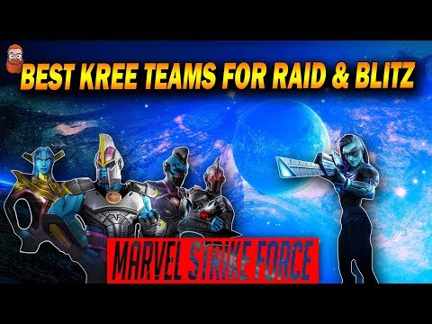The Best Kree Teams! - Marvel Strike Force - MSF