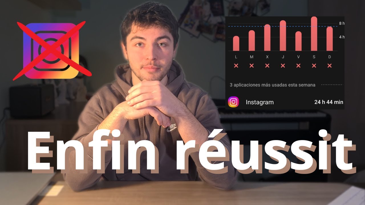 J'ai SUPPRIMÉ les réseaux sociaux fin d'une addiction (mon expérience + conseils)