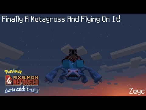 Finally A Metagross And Flying On It! Gotta Catch 'Em All Pixelmon Minecraft#40