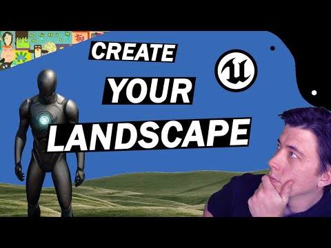 Let's Build the RPG! - 6 - How to Create and Sculpt a Landscape - UE5 Landscape Beginner Tutorial
