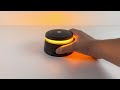 Bateriový oranžový LED maják - 24x 1W LED s magnetem / 6 režimů blikání - Video Youtube