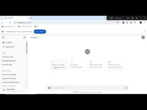 ChatGPT vs Excel VBA: The Future of Adding Rows