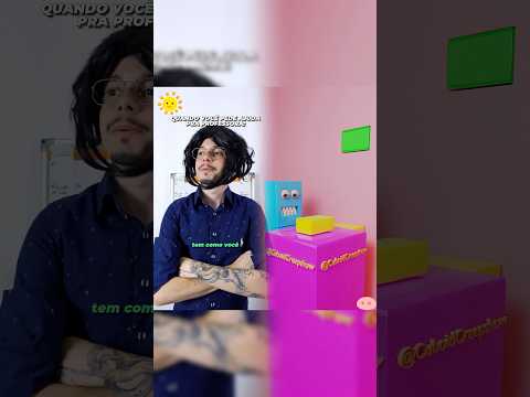 QUANDO VOCÊ PEDE AJUDA PRA PROFESSORA #Shorts