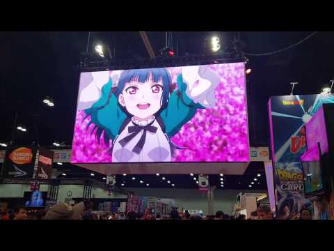 Anime Expo 2019. Aqours take over the big screen