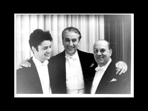 Mozart Concerto per due pianoforti K365 - Tito e Bruno Aprea - Celibidache - Orc. Rai di Roma (1968)