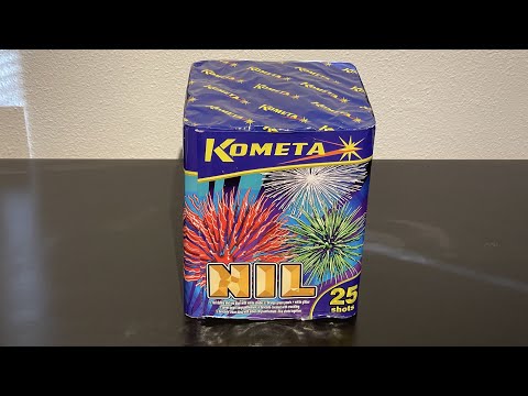 Nil P7423 : Kometa Fireworks : 25 Shots : 275 Gram