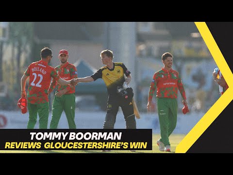 REACTION | Tommy Boorman reviews a sensational game against Leicestershire Foxes