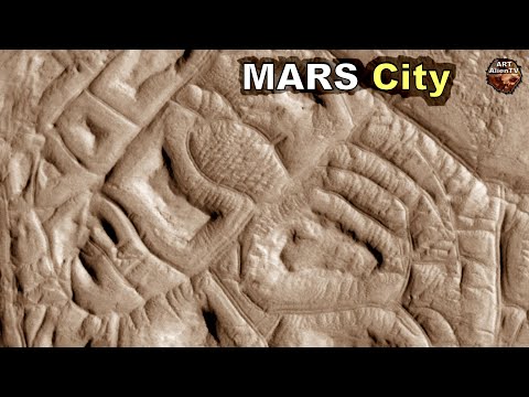 MARS City Found (Part 1) Roads and Structures - ArtAlienTV