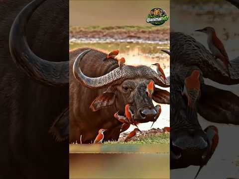 Honey Badger Steals the Stolen Ostrich Egg from Mongooses!#HoneyBadger #Mongoose #Wildlife #facts