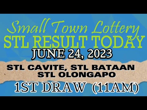 STL CAVITE, STL BATAAN & STL OLONGAPO 1ST DRAW 11AM RESULT JUNE 24, 2023 #stlcaviteresulttoday
