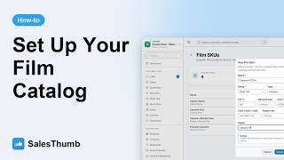 How to set up your film catalog (film SKUs) in SalesThumb