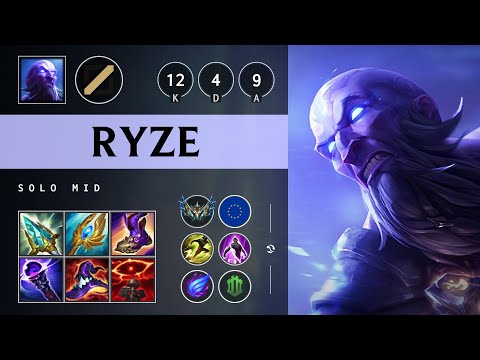 Ryze Mid vs Twisted Fate - EUW Challenger Patch 25.06