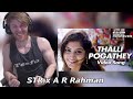 Thalli Pogathey - Song | Achcham Yenbadhu Madamaiyada | A R Rahman x STR • Reaction By Foreigner